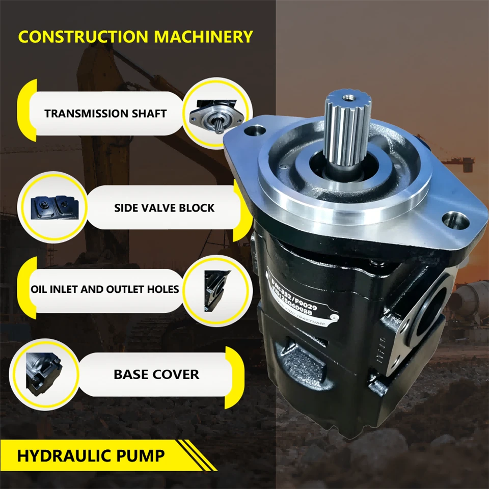 332/F9029 JCB 3CX Twin Hydraulic Pump 36 + 26 CC/REV suppliers