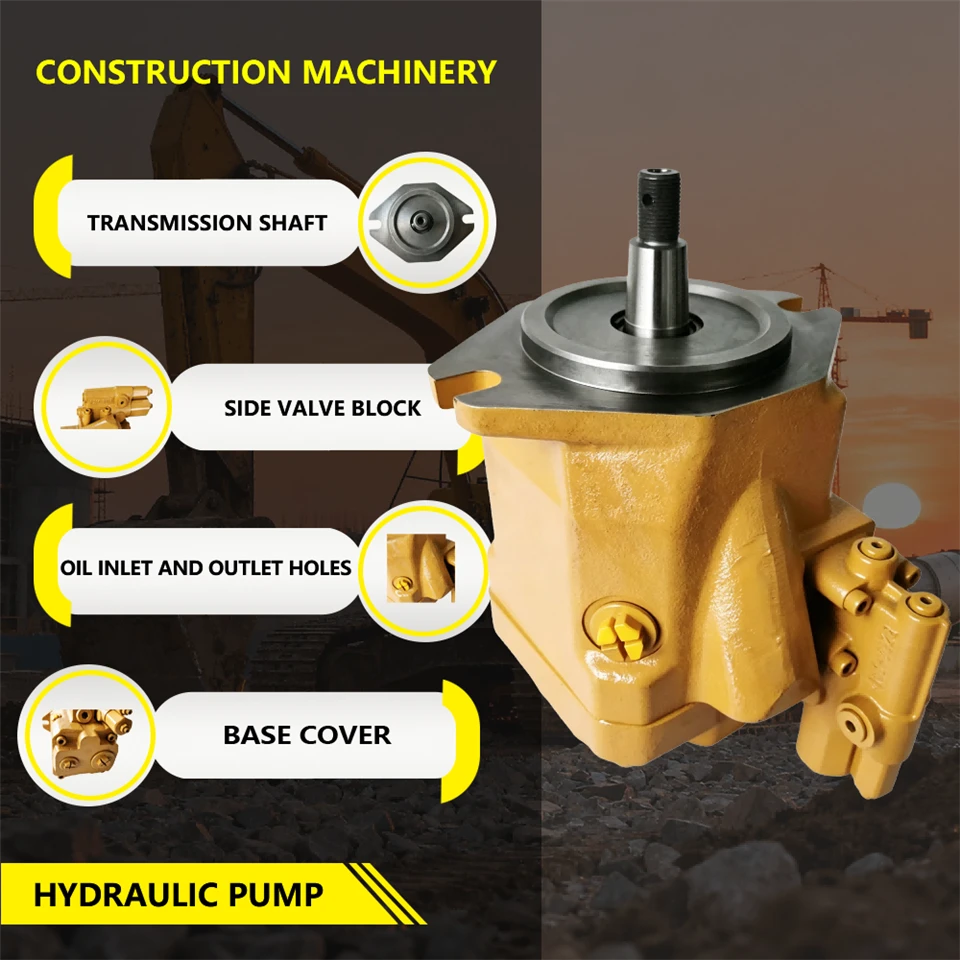 Pump GP-Piston 2545146 For Caterpillar CAT 962H 950H Wheel Loader IT62H Integrated Toolcarrier C7 C7.2 Engine suppliers